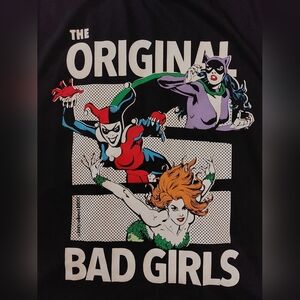 DC Comics Gotham City Sirens Bad Girls Distressed Jersey Tank